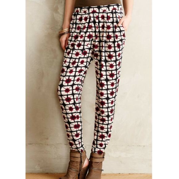 Corey Lynn Calter Knit Geo-Prism Crops Pants High Rise NWT - Picture 1 of 8